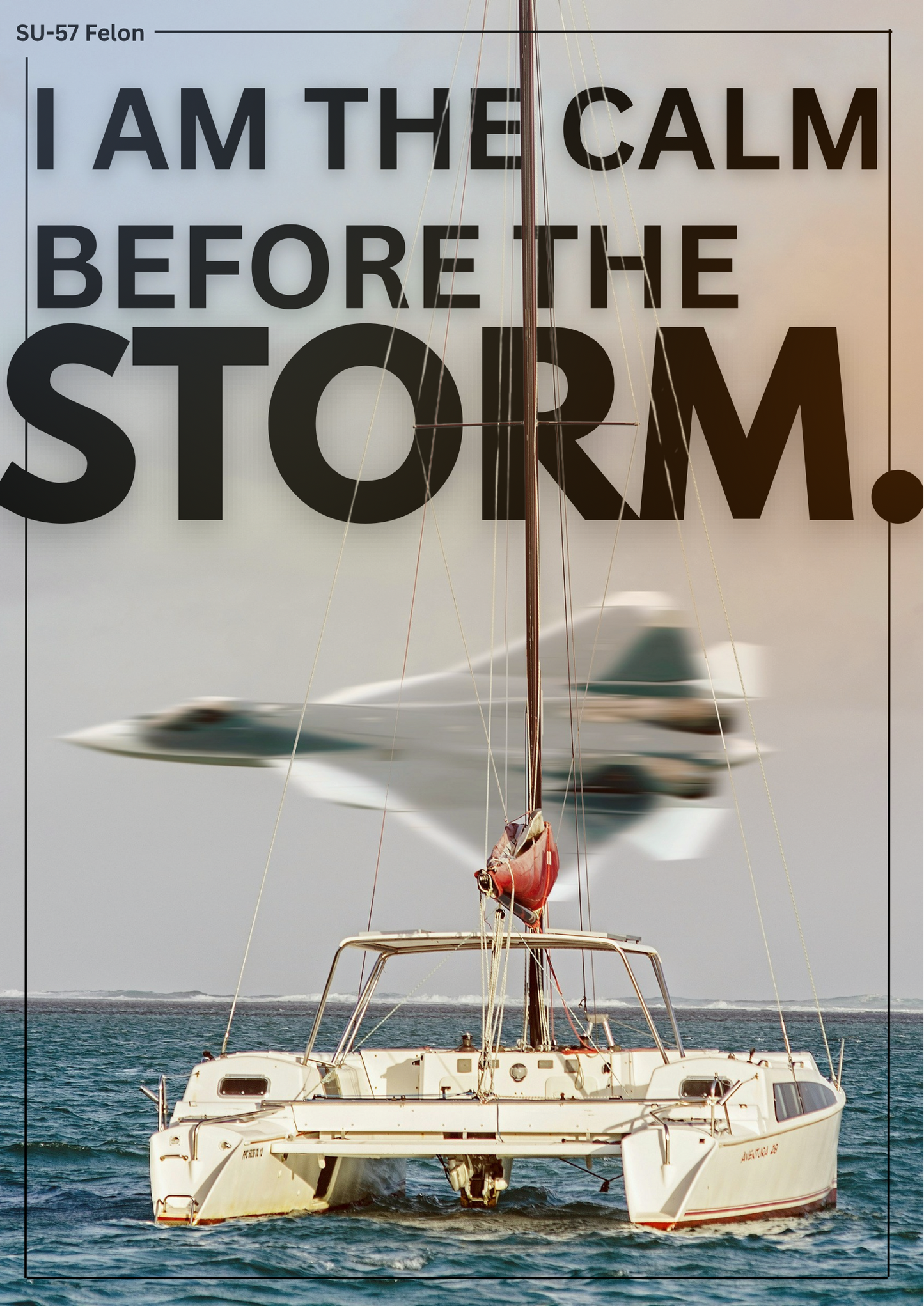 Su-57 Felon Propaganda Poster